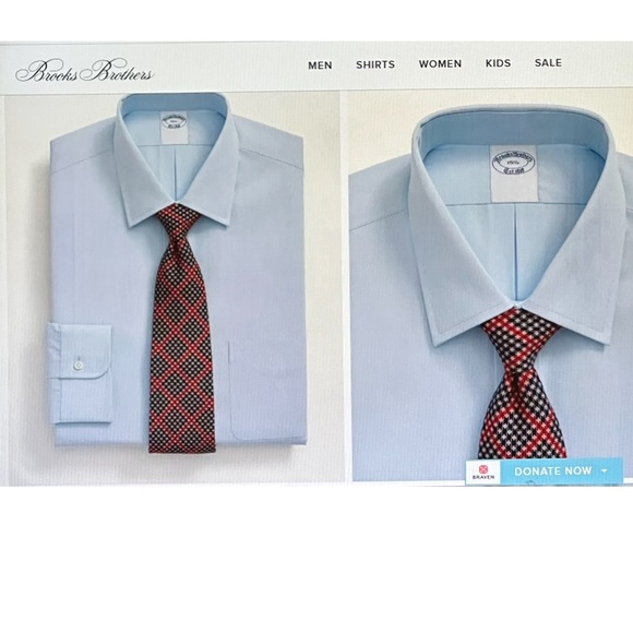 Brooks Brothers dress shirt.Regent fit.Size 15,5 - Picture 13 of 14